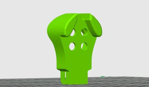 Grinderino paws with grinding nubs