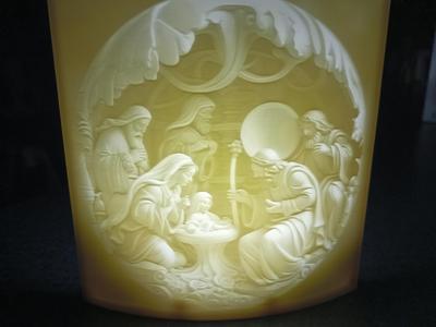 Christmas crib lithographe