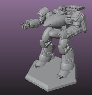 Tsunami Battlemech