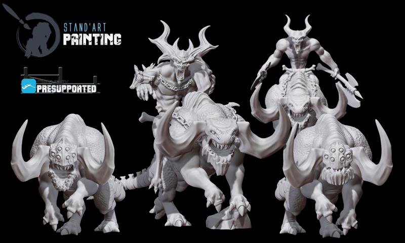 Blood God Army - Riders pack