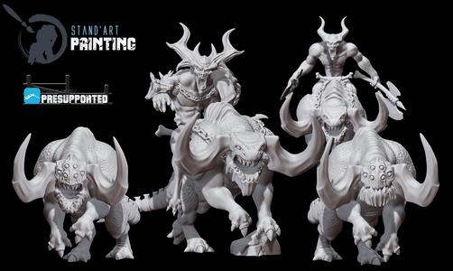 Blood God Army - Riders pack