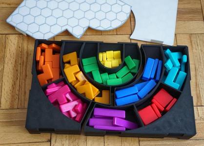 Project L, boxes for tiles, with lid, for smaller printers