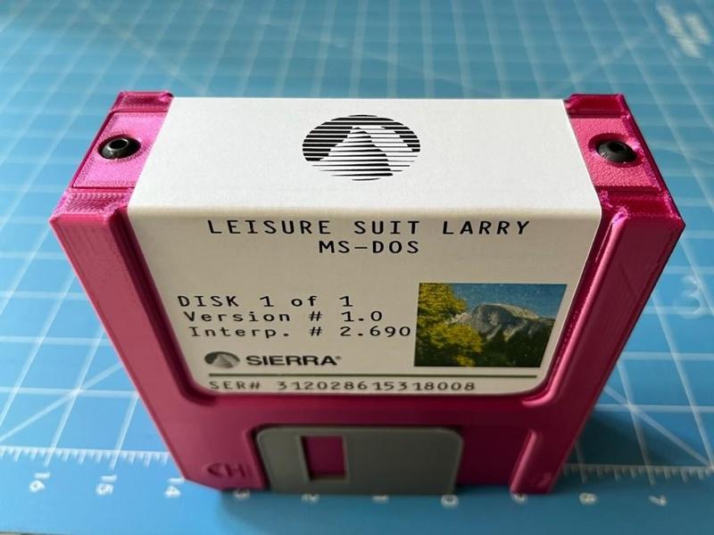 Floppy Piggy Bank - Leisure Suit Larry Label