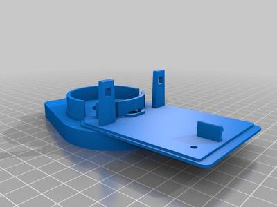 Baseplate for Nuki Smartlook V3.0 - press fit + torque support