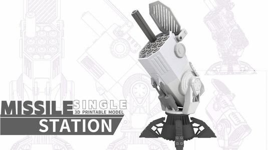 Preview＿Single column missile tower