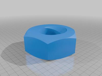 Screw nut for Big Bolt stand 