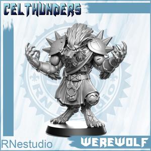 14 Werewolf Celthunders Fantasy Football 32mm