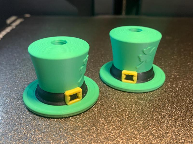 St. Patricks Day Leprechaun Hat Hoodie Bobbles