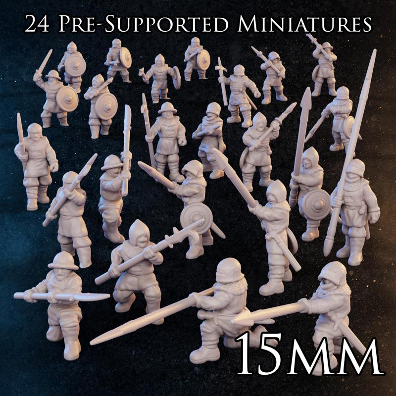 15mm - Infantry - Late Medieval
