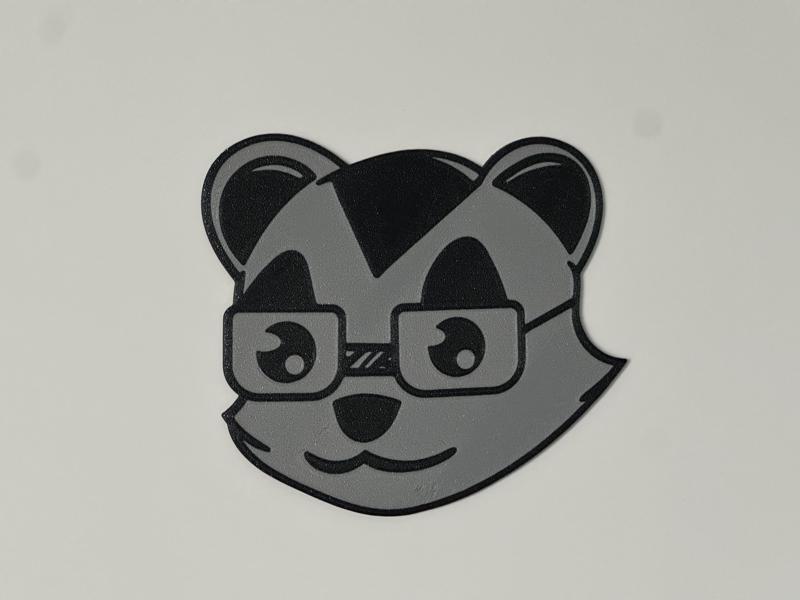 Door Sign and mascot - Theo Nerdmännchen