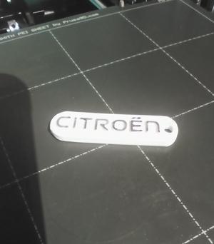 Citroen keychain