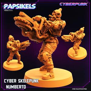 CYBER SKELEPUNK NUMBERTO