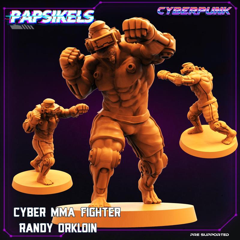 CYBER MMA FIGHTER ANDY RANDY ORKLOIN
