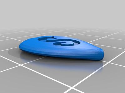 a fancy s gutar pick