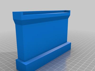 Concrete abutment for 145 FT Double Track Arched Truss Bridge