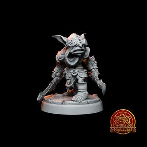 Cutter - Goblin Shadowdancer (Pumpkin head version)