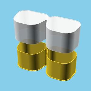 Sunglasses, nestable box (v1)
