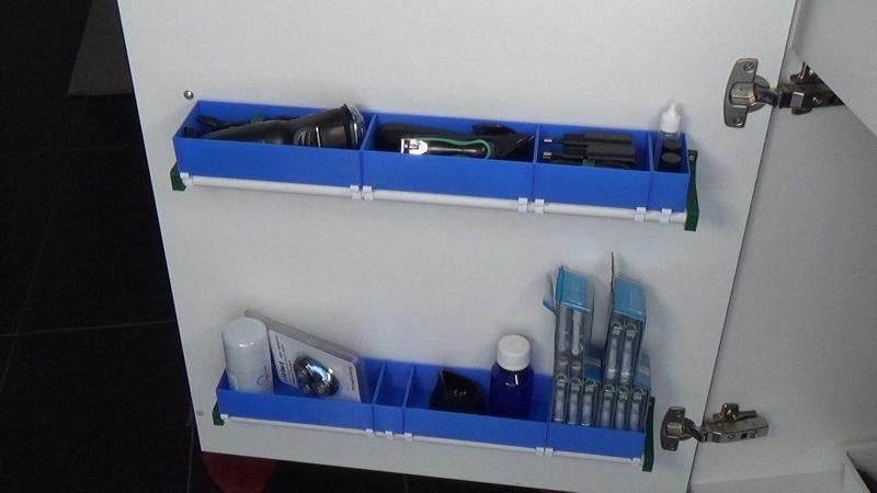 Cabinet Door shelf / Schrank Türablage