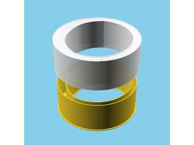 Moon (in circle) phase 12, nestable box (v1)