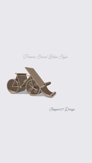 Phone Stand Bike Style
