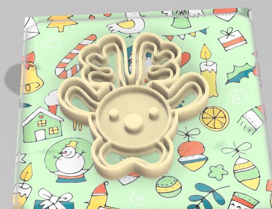 Reindeer Cookie Cutter