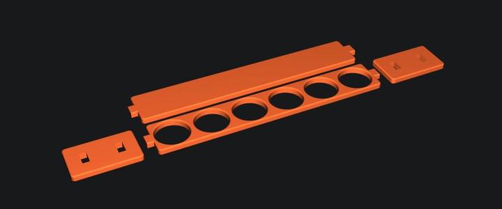 Paint Rack Singleline V3