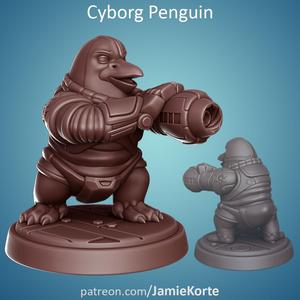 Cyborg Penguin