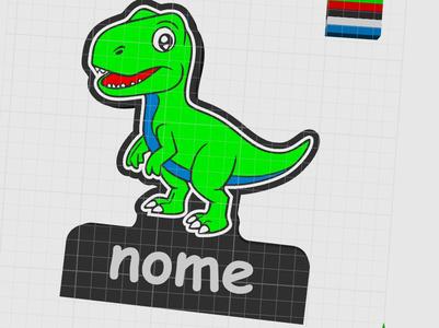 Lightbox T-Rex Custome