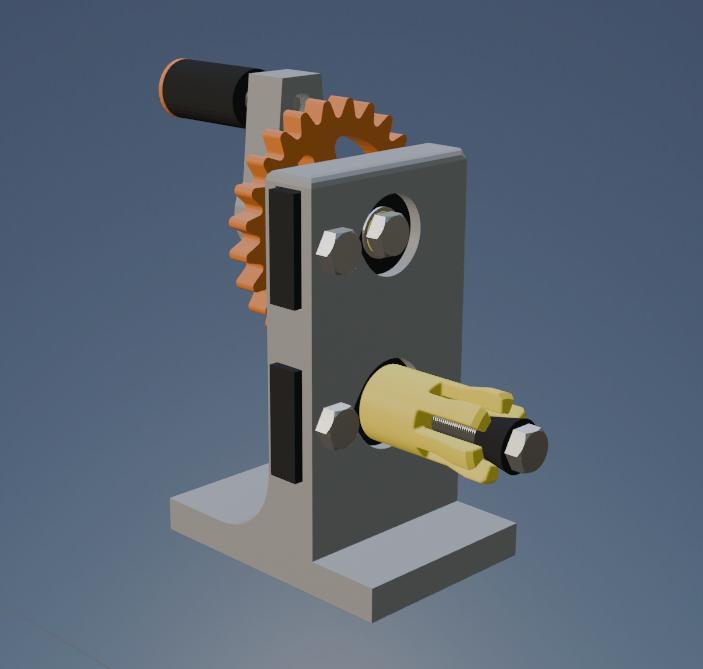 Hand-crank Powered Ring Sander