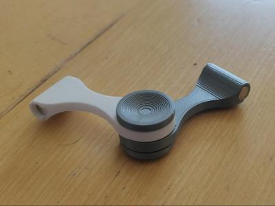 Fidget spinner 2.0 with magnets