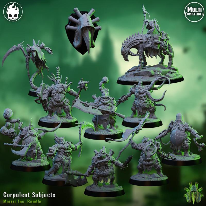 Corpulent Subjects STL Bundle