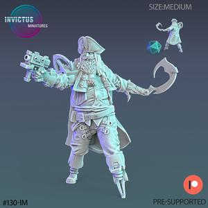 Cosmic Pirate Pistol / Alien Ship Captain / Space Bandit / Ruthless Headhunter / Cyberpunk Warrior / Invasion Army / Trooper Attack / Sci-Fi Encounter