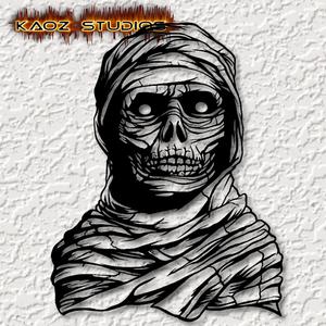 realistic mummy wall art horror wall decor gothic decoration