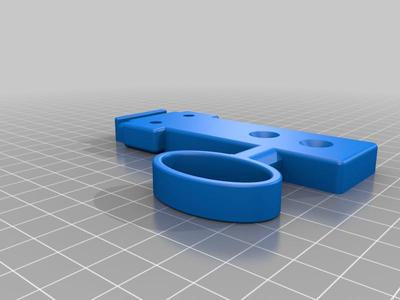 Ender 3 V3 SE Filament Center Holder 90 deg. eliminate frame wobble