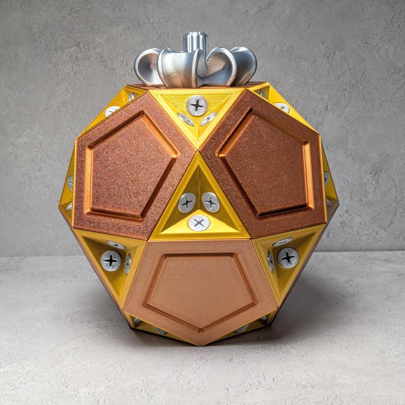 Icosidodecahedral Gift Box Assembly