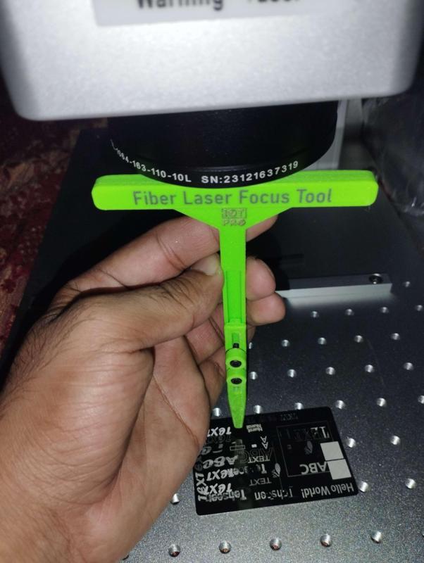 Fiber Laser Lense Focus Tool