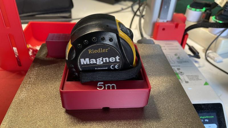 Gridfinity Halter für 5m Maßband