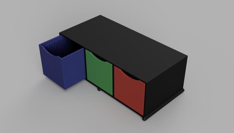 Pearl silk card storage