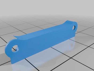 front elrs antenna mount for MicroLongRange 3"