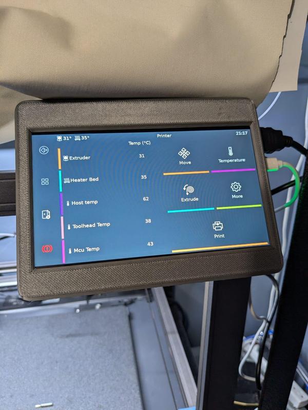 7 Inch Raspberry Pi Screen SV08 Top Mount