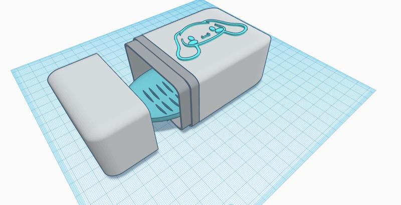 CUTE TRAVEL SOAP DISH