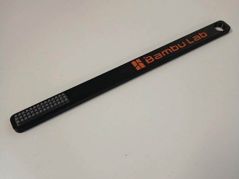 Hotend nozzle cleaning brush 