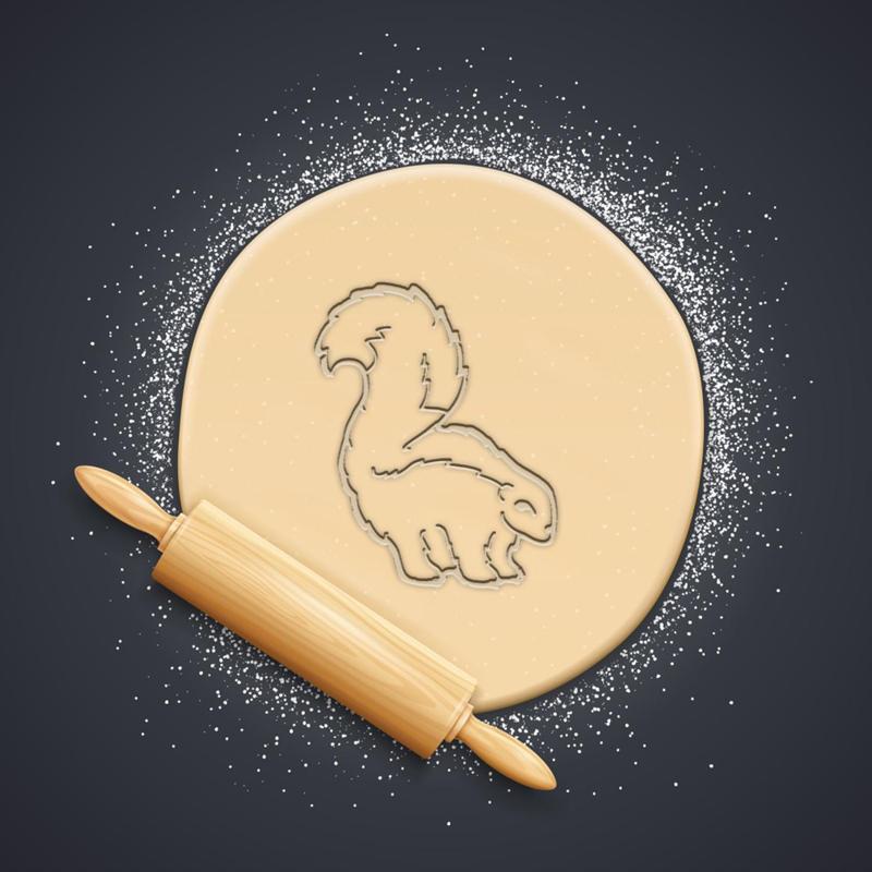 Skunk Cookie Cutter, Biscuit Cutter
