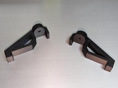 Ender 5 Plus Rear PEI sheet locator / stop.