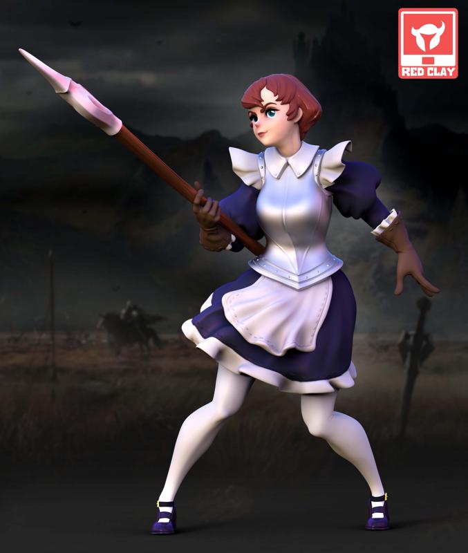 Battle Maid 02 75MM
