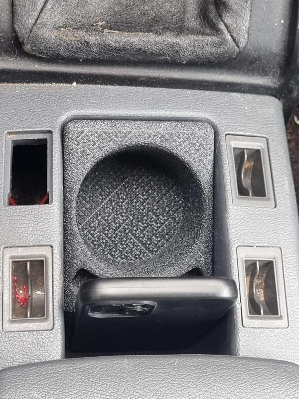 Toyota Land cruiser 80 series center console cup and phone holder