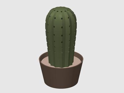 Cactus Toothpick Holder 3 Color Optimized