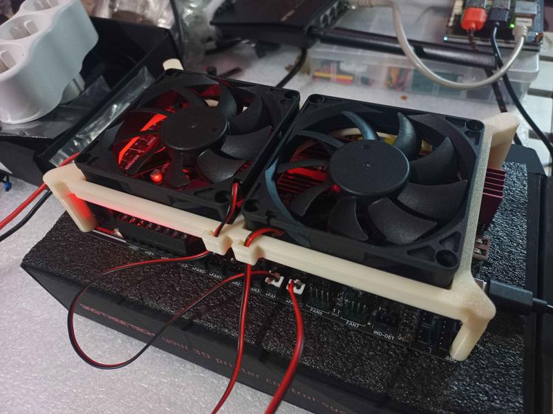 BTT Kraken mount 2x80mm fans