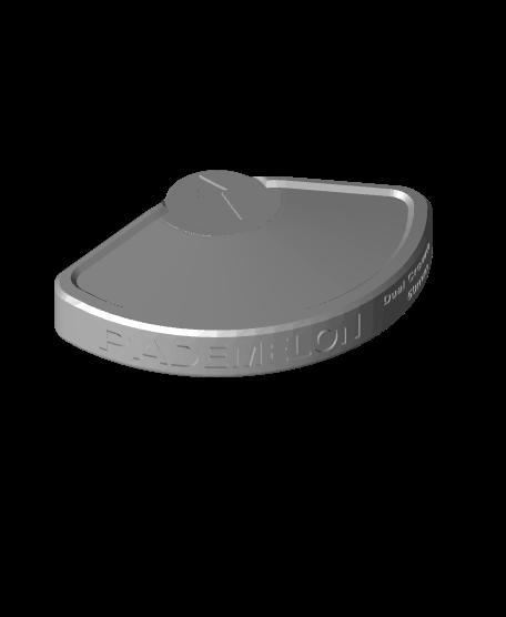 Pademelon Dual Crown 50mm 136.6 degree Sweep Tool