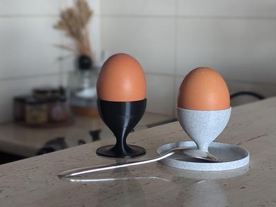 Egg cup with dish